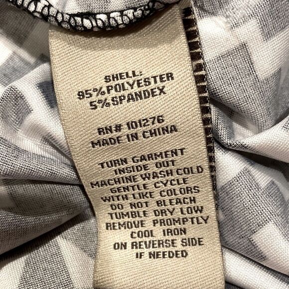 ECI Black and white maxi dress Medium - Picture 7 of 7